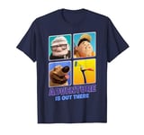 Disney Pixar Up Colorful Group Shot Graphic T-Shirt T-Shirt