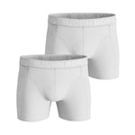 Björn Borg 2P CORE SHORTS SOLID WHITE, VIT, XL, HERR