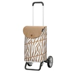 Andersen Shoppingvagn Alu Star Tyra 20 cm hjul - Zebra