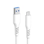 Linocell USB-C-kabel Vit 3 m