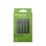 GP ReCyko Speed-batteriladdare (USB) inkl. 4st AA 2600mAh