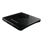 Transcend 8X DVDS-K - DVD±RW- (±R DL-) / DVD-RAM-enhet - USB 2.0 - extern