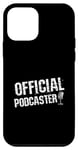 iPhone 12 mini Official Podcaster Creative Expression Vocal Case
