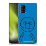 Official Sesame Street Grover Vintage Nostalgia Line Art Hard Back Case Compatible for Samsung Galaxy A71 5G (2020)