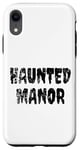 iPhone XR HAUNTED MANOR Rock Grunge Rusted Paranormal Haunted House Case