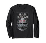 Star Wars The Bad Batch Wrecker Helmet Sketch Long Sleeve T-Shirt