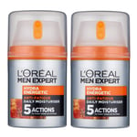 L'Oréal Paris Men Expert Exclusive Double Power Hydra Energetic Face Cream Bundle