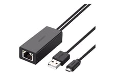 UGREEN Ethernet-adapter för TV / Chromecast Micro-USB auf RJ45
