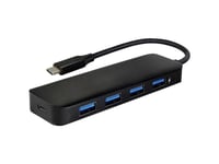Värde Värde Usb-Hubb Usb 3.2 Gen 1, 4-Portar, Typ C Anslutningskabel