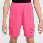 Nike Träningsshorts Dri-FIT Academy 25 Mbappé Personal Edition - Rosa/Guld Barn, storlek M: 137-147 cm