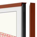 Samsung The Frame 65 Brick Red Beveled