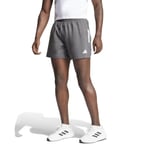 adidas Own The Run B Shorts Herr XXL 5 Tum Grå Korta Löpbyxor för Träning