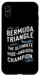 Coque pour iPhone XS Max Triangle des Bermudes Disparitions mystérieuses inexpliquées