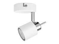 Philips Meranti Tak-/Väggspotlight, Utanpåliggande Spotlight, Gu10, 1 Lampor, 220-240 V, Vit