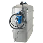 Adblue tank 1500l dubbelmantlad inklusive pump 35l/min digital mätare