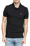 Levi's Men's Housemark Polo T-Shirt, Mineral Black, S