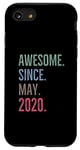 iPhone SE (2020) / 7 / 8 Awesome Since May 2020 Age Birthday Idea Case