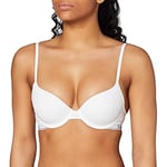 Calvin Klein - Women's T-Shirt Bra, White , Size D/38