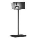 Vogel's SOUND 3305 Universal speaker floor stand, Max. 14.3 lbs (6.5 kg), Height: 29.5 inch (75 cm), Also fits Sonos Five & Play:5, Universal compatibility, Black, 1 floor stand