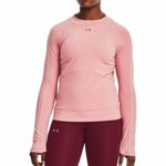 Under Armour Rush ColdGear Core Long Sleeve Womens Training Top - Pink