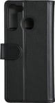 Gear Samsung Galaxy A21 plånboksfodral (svart)