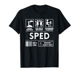 SPED Life Skills Advocate Paperwork Champion T-Shirt