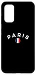 Coque pour Galaxy S20 Maillot de football France Football 2024 Drapeau Coq I Love Paris