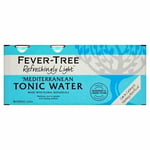 6x Fever-Tree Refreshingly Light Mediterranean Tonic Water 8 x 150ml
