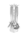 Russell Hobbs 6 Piece Stainless Steel Kitchen Utensil Set With Stand