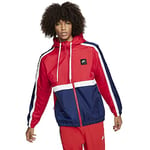 Nike Nsw Air Jkt Ssnl Wvn Sport Jacket - University Red/Blue Void/White, M