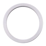 iPhone 11 Metal Protector Hoop Ring for Camera (2 pcs) - Silver