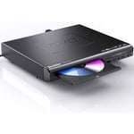 Dvd Player For Tv, Hd Dvd Player With Hdmi & Av Cable For Projector, 1080p Full Hd Cd Player, Disc Player For Video & Media Cd - All Region Free