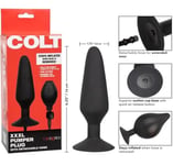 COLT XXXL Pumper Plug 6.25" Inflatable Anal Butt Plug Detachable Hose Sex Toy