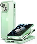 Privacy Case for Iphone 15 360 Degree Cover,Screen Protector Built-In Privacy Te