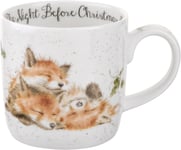Wrendale by Royal Worcester Mug The Night Before Christmas, Multi-Colour