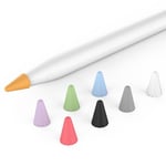 Apple Pencil 1 &amp; 2nd Gen Pen Tip Cover 8 stk. i Flere Farger