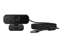 HP 435 - Webbkamera - panorering / lutning - färg - 2 MP - 1920 x 1080 - ljud - USB 2.0