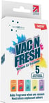 Vac N Fresh Hoover Bag Fresheners, 5 Pack - Scented Vacuum Cleaner Smellies- for