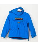 Napapijri Boys Kangaroo style hooded jacket N0CI6B boy - Blue - Size 8Y