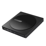 Lecteur CD-RW DVD-RW externe portable Deepfox Type C USB3.0 CD DVD ROM Player Writer Rewriter Burner Pour MacBook Air/Pro Laptop,KLJ68