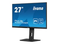 Iiyama Prolite Xub2793qs-B7 - Led-Skärm - 27" - 2560 X 1440 Qhd @ 100 Hz - Ips - 300 Cd/M² - 1300:1 - 1 Ms - Hdmi, Displayport - Högtalare - Svart, Matt