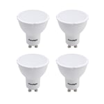panalight Pack of 4 LED Lamps Dichroic 120 ° GU10 7 W, 2700 K, GU10
