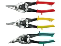 Sheet Metal Shears Set Of 3 Pieces Right,Left,Straight [48330]