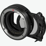 canon drop in filter mount adapter ef eos r with drop in circular polarizing filter a 3442C005