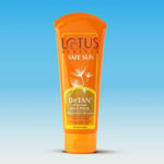 Lotus Safe Sun DeTan After-Sun Face Pack, reduces Sun Tan, Brightens Skin, 100g
