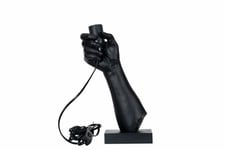 Hand lampfot svart