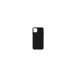 iPhone 11 Pro Max, TPU bakdeksel, svart. Silikondeksel, svart