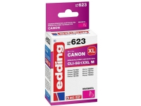 Bläckpatroner Kompatibla Edding EDD-623 ersätter Canon CLI-581XXLM Magenta