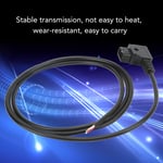 2 Pin Tap Power Cable 1m Long Tap Monitor Power Cable Wear Resistant Good