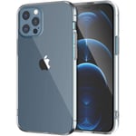 Genomskinligt Slimmat Skal iPhone 6/7/8/X/11/12/13 12 Pro Max